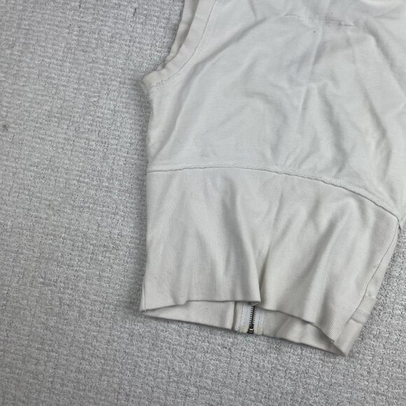 Aritzia TALULA Ladies Sleeveless Hoodie White Size Small Read** - Picture 14 of 16